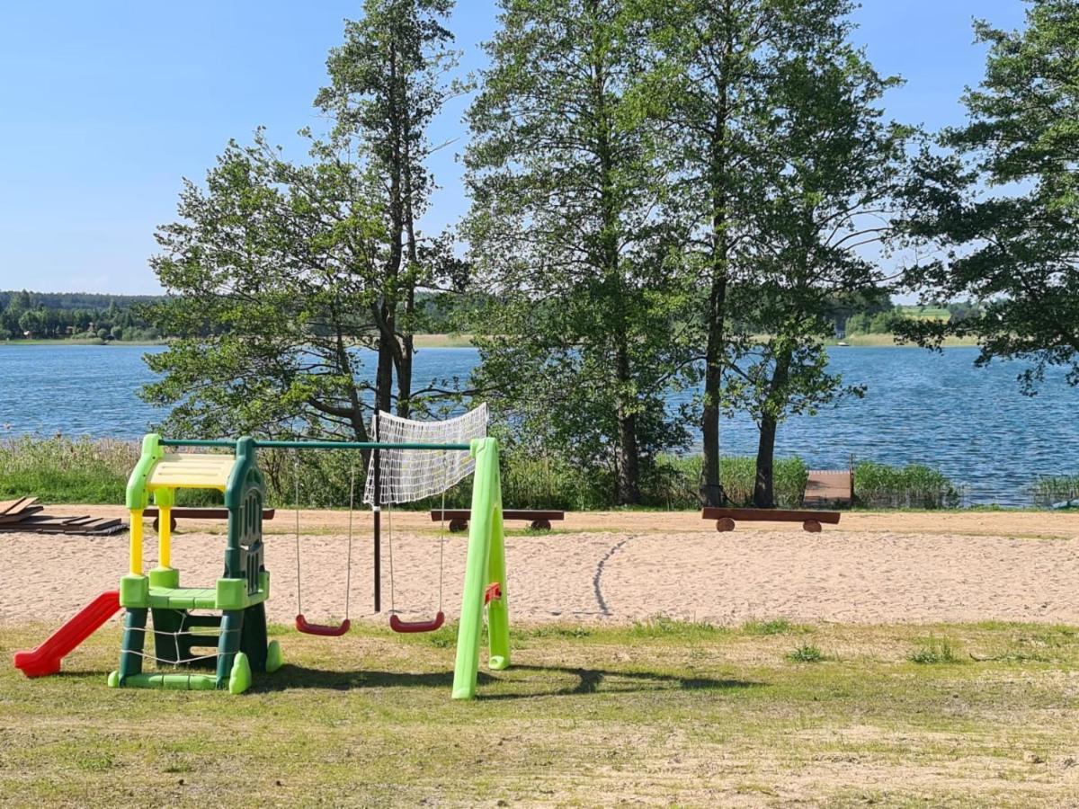 Siedlisko Nr 4E I 4F Nad Jeziorem Skarlinskim, Jezioro, Mazury, Domki Letniskowe, Bania Kurzetnik Dış mekan fotoğraf