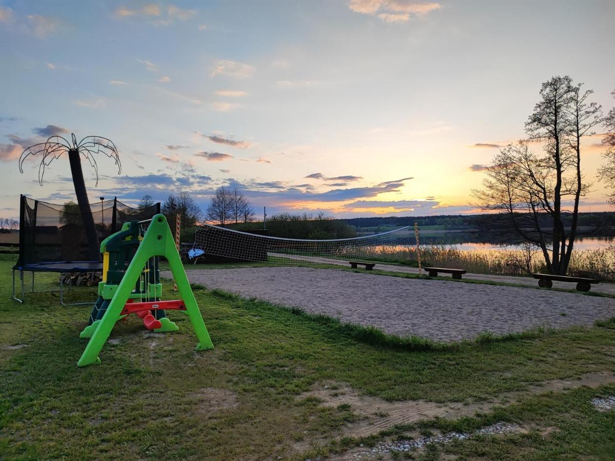 Siedlisko Nr 4E I 4F Nad Jeziorem Skarlinskim, Jezioro, Mazury, Domki Letniskowe, Bania Kurzetnik Dış mekan fotoğraf