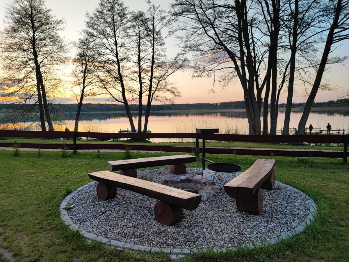 Siedlisko Nr 4E I 4F Nad Jeziorem Skarlinskim, Jezioro, Mazury, Domki Letniskowe, Bania Kurzetnik Dış mekan fotoğraf